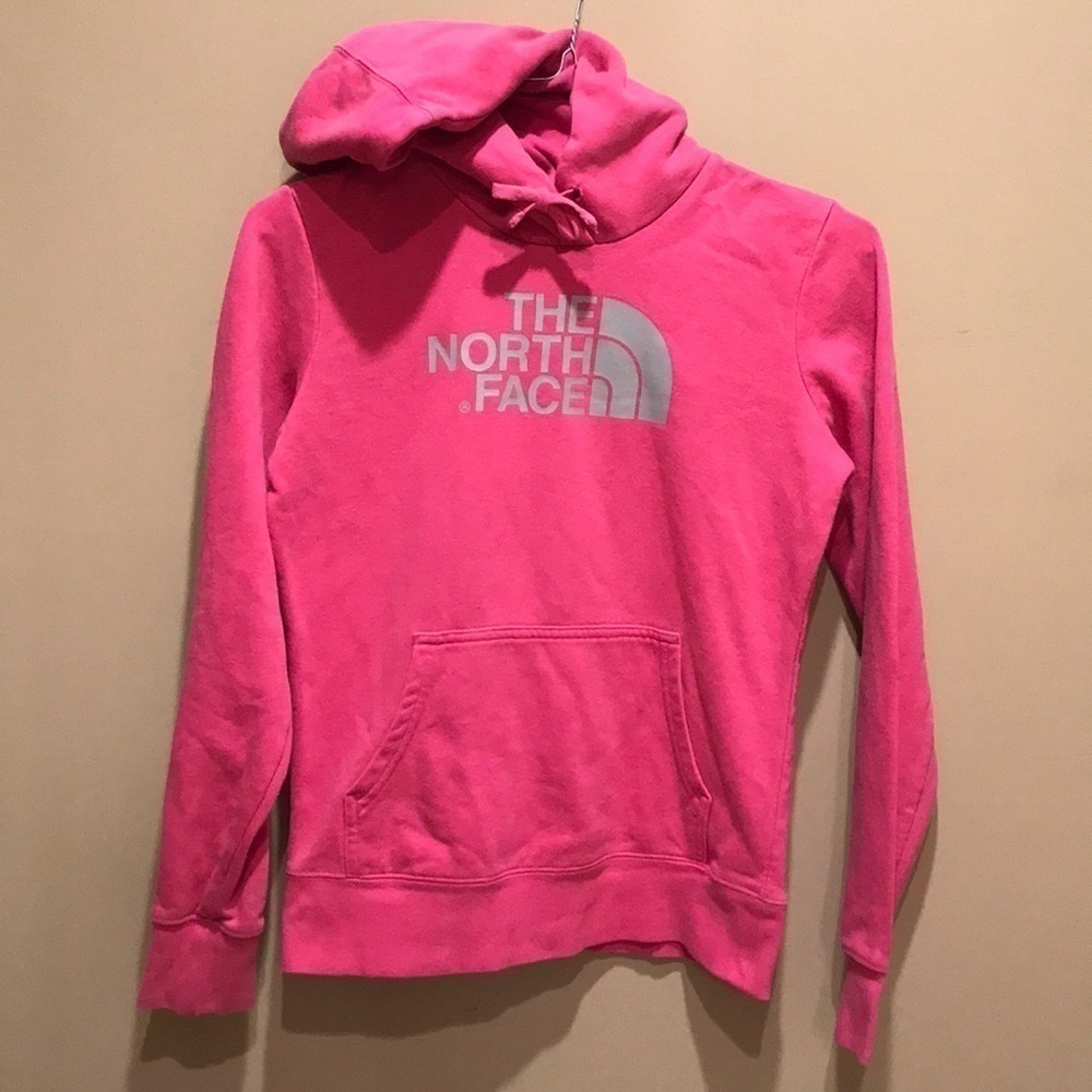 The North Face Pink Hoodie Size XS